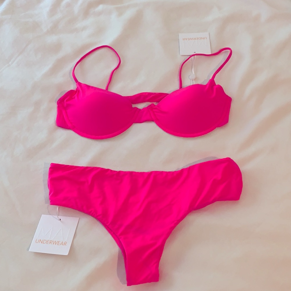 MAI two-piece bikini set.